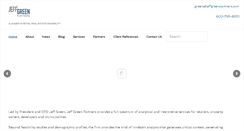 Desktop Screenshot of jeffgreenpartners.com